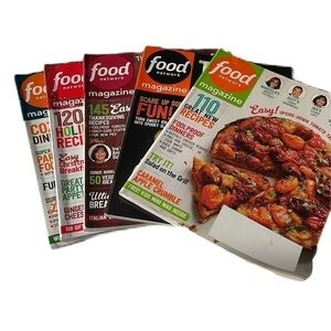 5 food network magazines